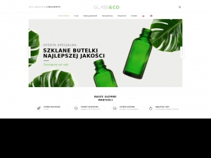 Butelki szklne o różnej pojemności